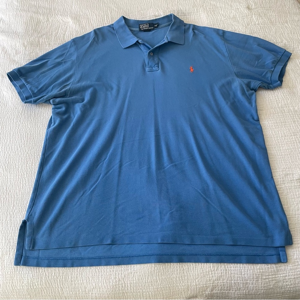 Ralph Lauren Polo Shirt, Blue (XXL)